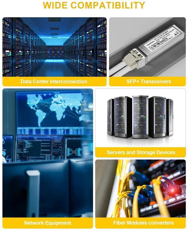 Alt view image 6 of 6 - OS1 LC to ST Fiber Patch Cable, Duplex Singlemode, 0.5M(1FT), 8Pack | ST to LC Fiber Patch Cable, LSZH 9/125µm Jumper Optical Patch Cord Yellow for Media Converters