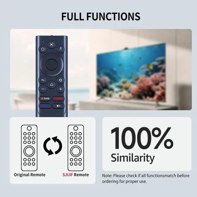 Alt view image 2 of 6 - Replacement Remote for Anker D2342 Nebula Cosmos 4K SE Projector | Also for D0442X Nebula Capsule 3 Laser, for D2325 Nebula Mars 3 Air, for D2351 Nebula X1 Projector, Black