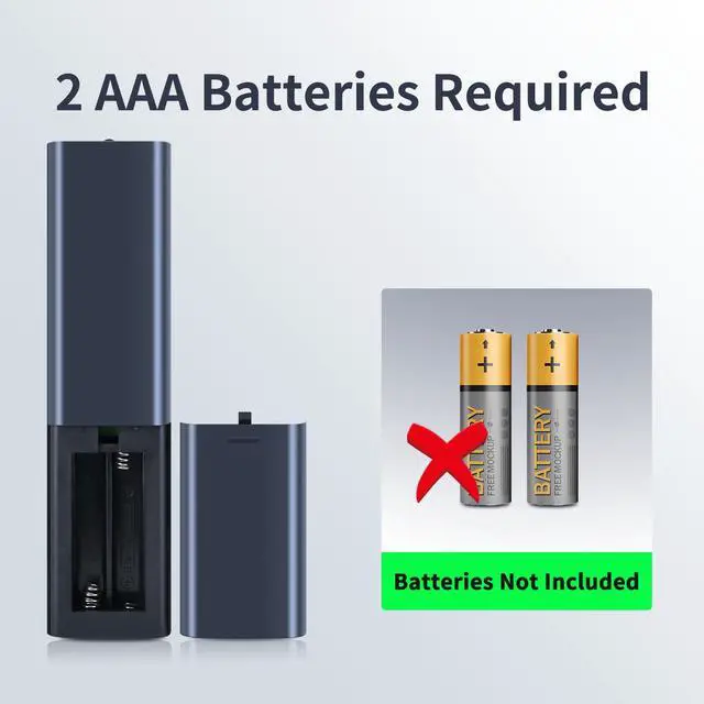 Alt view image 4 of 6 - Replacement Remote for Anker D2342 Nebula Cosmos 4K SE Projector | Also for D0442X Nebula Capsule 3 Laser, for D2325 Nebula Mars 3 Air, for D2351 Nebula X1 Projector, Black