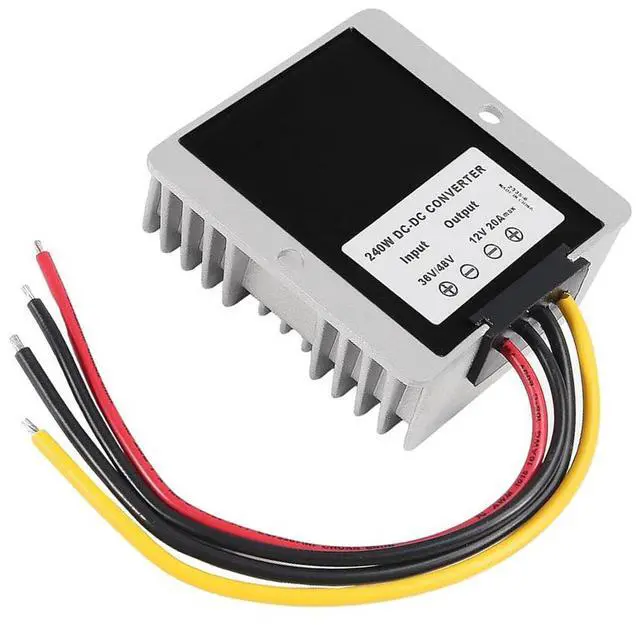 Alt view image 5 of 5 - DC Voltage Reducer Converter DC 36V/48V to 12V 20A Automatic Step Down Up Voltage Regulator Power Converter Waterproof Module Transformer for Golf Cart Club Car