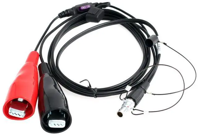 Alt view image 2 of 4 - 12V Power Cable for Trimble R7 R8 R9 R10 R12 5700 5800 SPS985 GPS RTK GNSS Receiver, 7 Pin to Clips