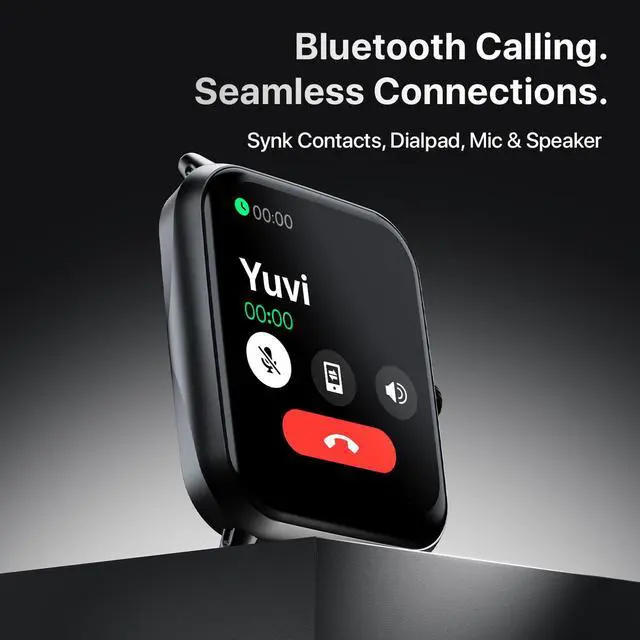 Alt view image 4 of 7 - Ninja Call Pro Plus 46.48mm (1.83 inch) Smart Watch with Bluetooth Calling, AI Voice Assistance, 120 Sports Modes IP67 Rating, 240 * 280 Pixel High Resolution (Black)