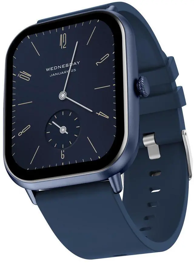 Alt view image 4 of 7 - Ninja Call Pro Max 51.05mm (2.01 inch) HD Display Smart Watch, Bluetooth Calling, 120+ Sports Modes, Health Suite, Voice Assistance (Blue)