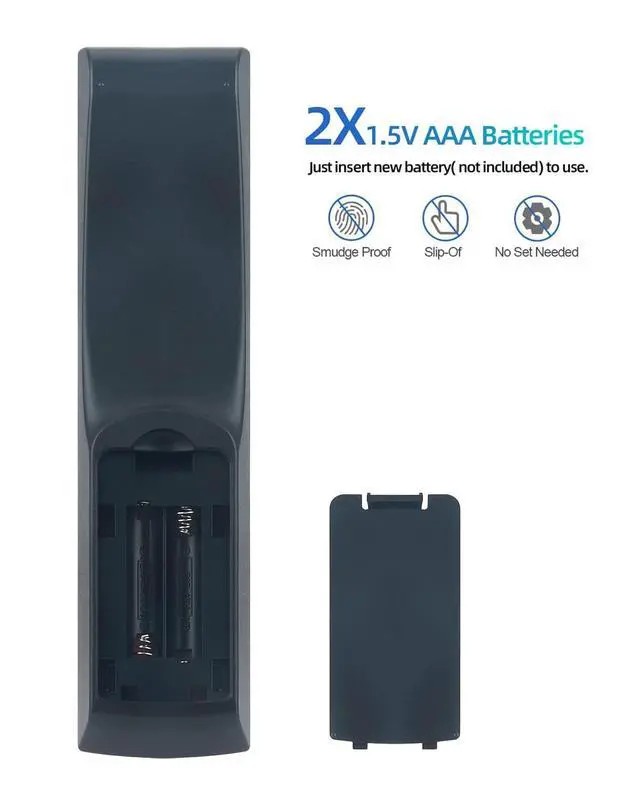 Alt view image 4 of 5 - Replacement Remote Control RAV561 for Yamaha HTR-3072 RX-V385 YHT-4950UBL YHT-4950U AV Receiver