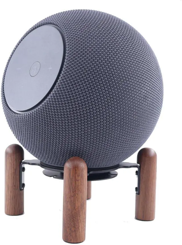 Main image of Desk Stand Compatible for Echo Studio 2025 and Echo 4th Generation Black Walnut