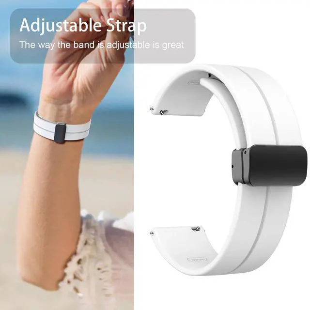 Alt view image 5 of 6 - Compatible with Plaud NotePin Bands, Soft Silicone Sport Wristband Replacement Straps Compatible for Plaud NotePin Voice Recorder