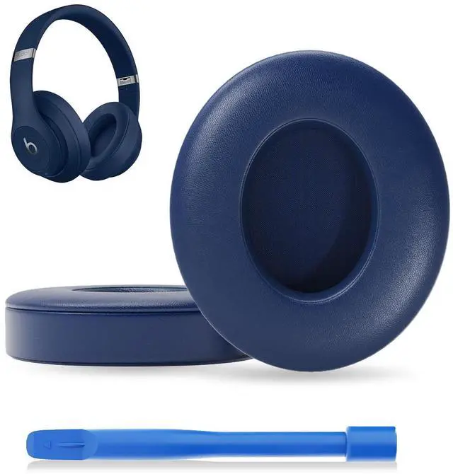 Main image of Replacement Ear Pads for Beats Studio 3 / Studio 2, EarPads for Studio3 / Studio2 Wireless Over-Ear Headphones, Blue