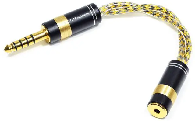 Main image of 4.4mm Male to 2.5mm Female Headphone Adapter Cable, 6N Silver-Plated Oxygen-Free Copper with Metal Shielding Layer IEM Portable Conversion Cable