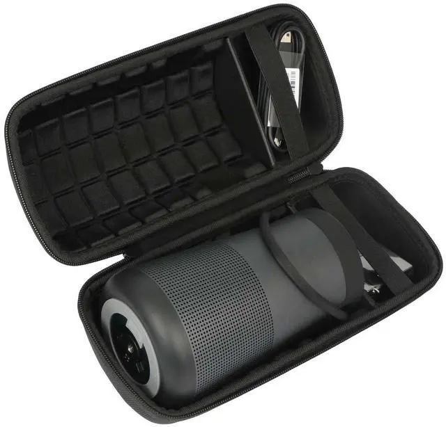 Alt view image 2 of 6 - Hard Case for Bose SoundLink Revolve/Revolve Series II Speaker | Durable Protective Material, Travel-Ready Portable Storage, Fits for Bose Soundlink Revolve/Revolve, Protective Case Only