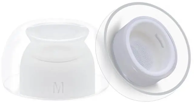 Alt view image 4 of 7 - Replacement Ear Tips for AirPods Pro 3 (3rd Generation 2025), Clear | Premium Soft Silicone, Anti-Slip Eartips, 3 Pairs (S/M/L)
