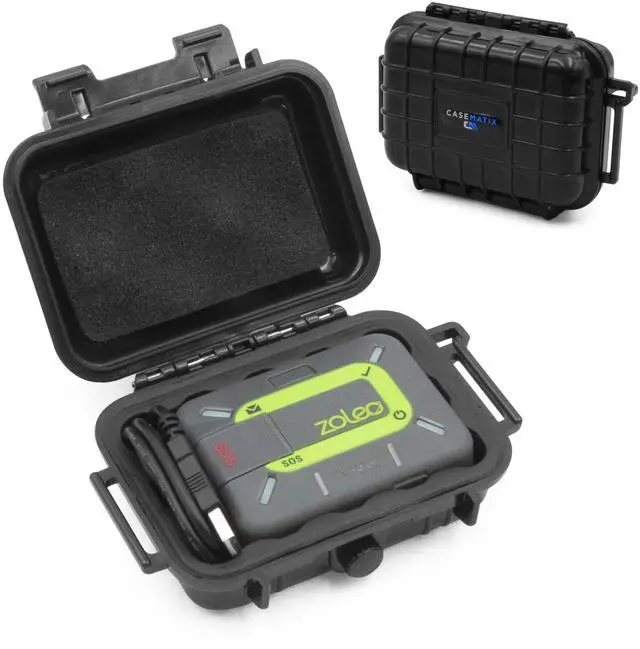 Main image of Protective Travel Case for ZOLEO Satellite Communicator - Waterproof, Crushproof Case for Communicator and Charging Cable - CASE ONLY