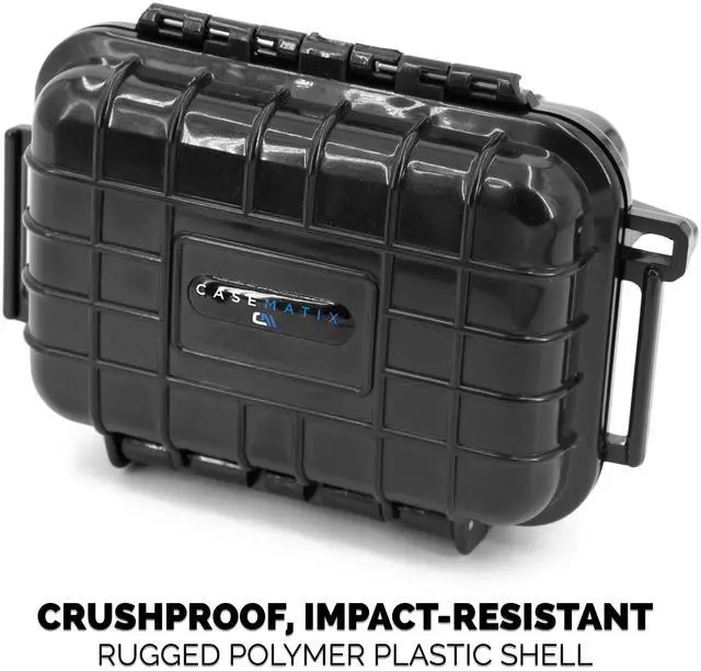 Alt view image 2 of 7 - Protective Travel Case for ZOLEO Satellite Communicator - Waterproof, Crushproof Case for Communicator and Charging Cable - CASE ONLY