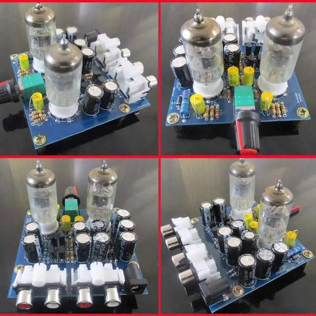 Alt view image 2 of 6 - Musical Fidelity Tube Amplifier & Preamp Board - 6J1 Vacuum Tube, Headphone Amp Kit