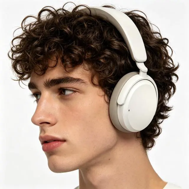 Alt view image 3 of 5 - Replacement EarPads Ear Cushions Compatible with Sennheiser Accentum/Accentum Plus Wireless Headphones,Softer Leather and Noise Isolation Foam (Gold)
