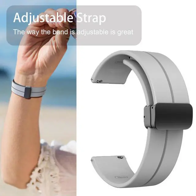 Alt view image 4 of 6 - Compatible with Plaud NotePin Bands, Soft Silicone Sport Wristband Replacement Straps Compatible for Plaud NotePin Voice Recorder