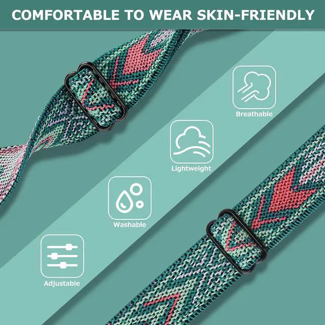 Alt view image 3 of 6 - 8 PACK Bands Compatible with Fitbit Charge 4 / Charge 3 / Charge 3 SE, Adjustable Replacement Watch Bands Fitness Sport Band Wristband for Women Men