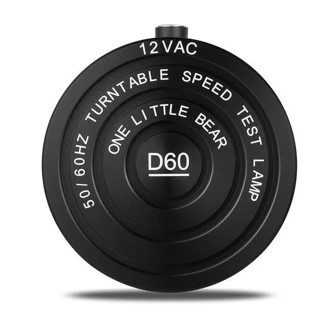 Alt view image 3 of 6 - Nobsound D60 50 / 60Hz Stroboscopic Speed Strobe Light Tachometer Disc for Turntable LP Record Player