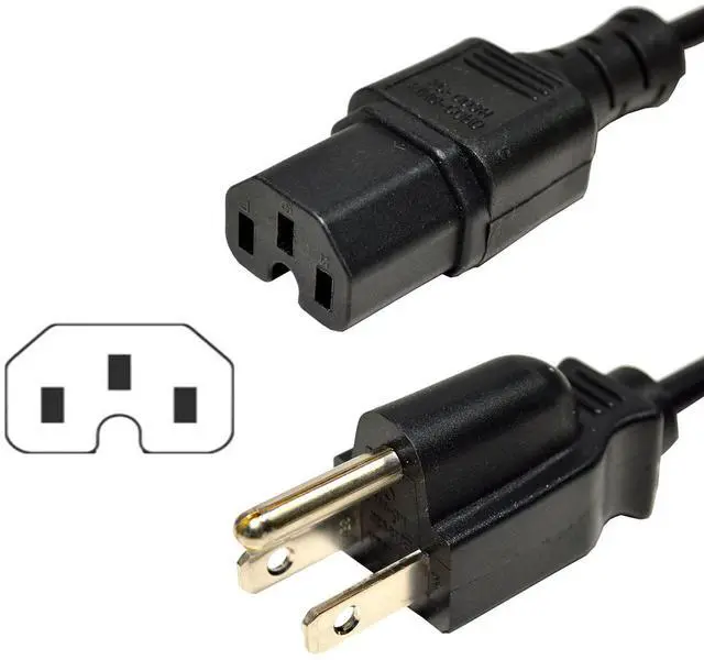 Alt view image 2 of 7 - 25-Pack 6ft AC Power Cord Compatible with HP 8121-0973 Procurve 3500 Series Network Switch J8692A J8693A J9148A 2620 Mains Cable, Black