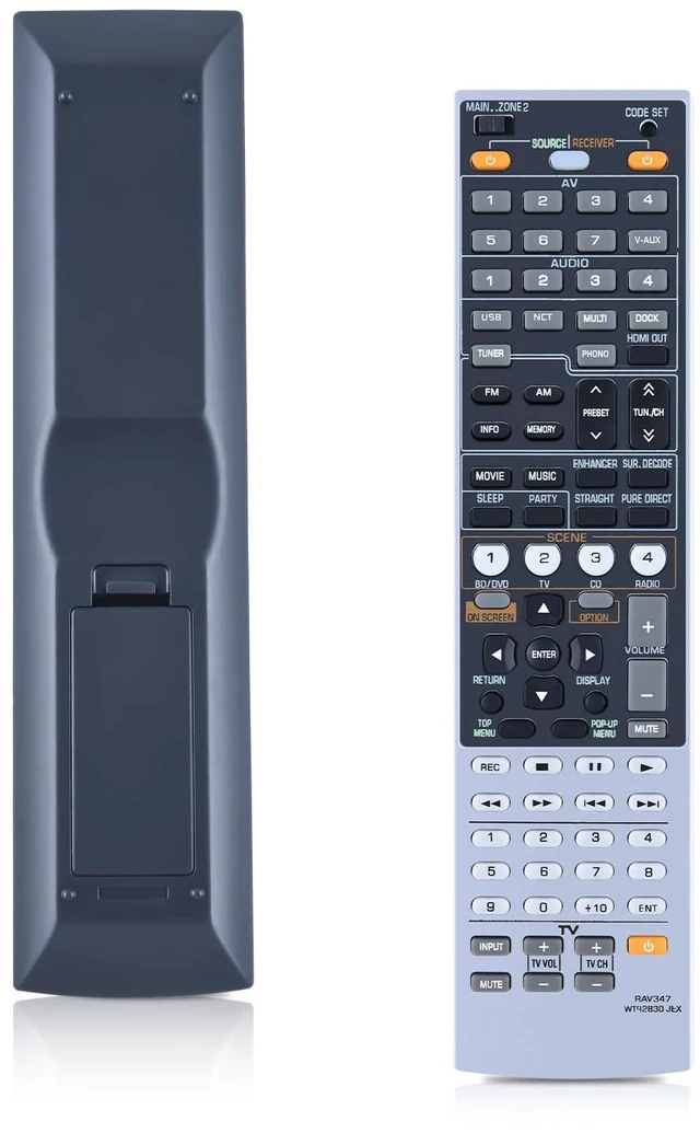 Main image of RAV347 WT92830 Replacement Remote Control fit for Yamaha Audio Receiver RX-V1067 RXV1067