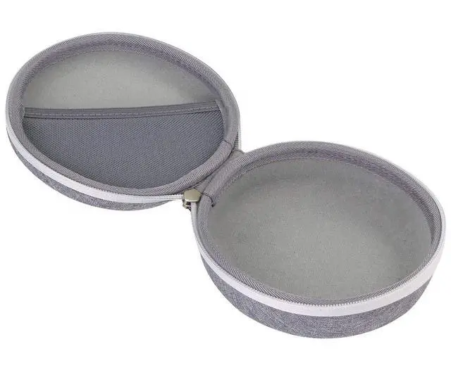 Alt view image 6 of 7 - Hard Case for Bang & Olufsen Beosound A1 2nd Gen Bluetooth,Gray Mist | EVA Hard Shell, Accessory Storage Pocket, Travel-Ready Portable Storage, Hand Strap Portability, Scratch Resistant Interior