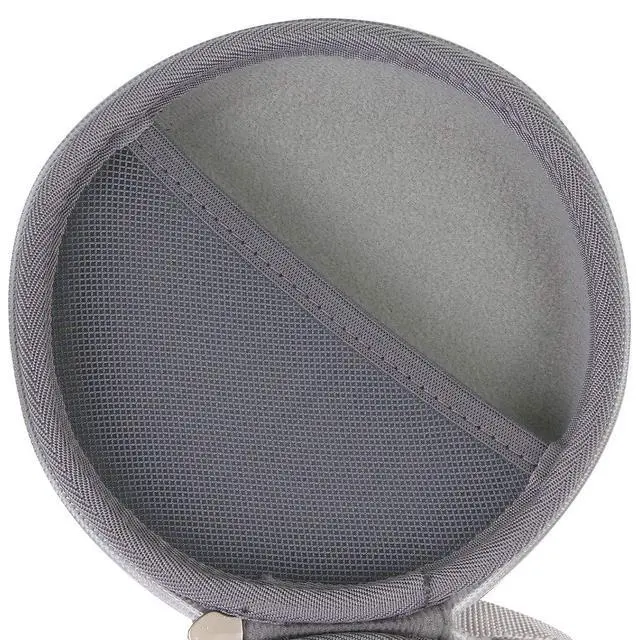 Alt view image 7 of 7 - Hard Case for Bang & Olufsen Beosound A1 2nd Gen Bluetooth,Gray Mist | EVA Hard Shell, Accessory Storage Pocket, Travel-Ready Portable Storage, Hand Strap Portability, Scratch Resistant Interior