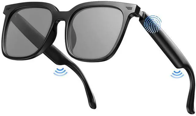 Main image of Smart Glasses, Bluetooth Glasses for Men Women, UV Protection, Real Time Translation with 144+Languages, AI Glasses with Chat GPT Bluetooth 5.4 for Meeting Daily Use Travel Business
