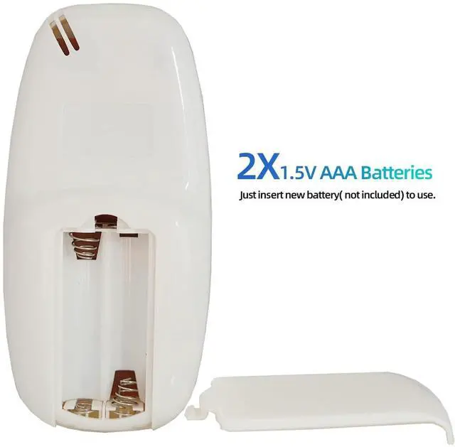 Alt view image 6 of 6 - Replacement Remote Control for Arctic King Midea Comfort-aire Window Air Conditioner R09B/BGE R09B/BGCE R09C/BGCE R06/BGE KSTAT12-1A MWJ5-08ERN1-BI8 WTW-12ER5A KSTAT12-2A