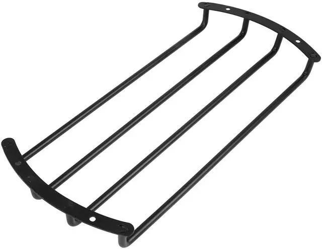 Alt view image 4 of 6 - 12 Inch Car Bar Grille Subwoofer Speaker Grill Cover Guard | Black, Metal, Universal