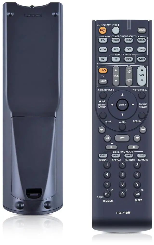 Main image of RC-710M RC710M New Replace Remote Control fit for Onkyo AV Receiver TX-SR333 HT-R560 HT-R393 TX-SR606 TXSR606B TXSR606S SR606S fit for Onkyo 7.1ch Home Theater System HT-S7100 HTS7100