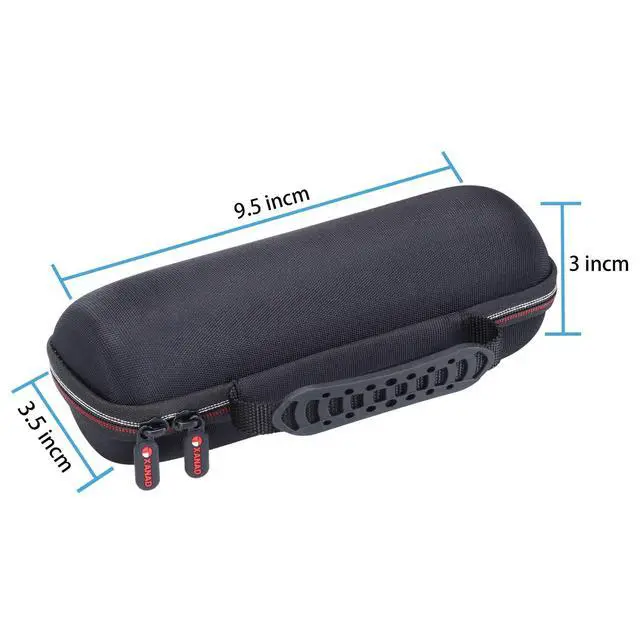 Alt view image 6 of 6 - Case for JBL Flip 4/3 or Flip Essential 2/1 or JBL Grip or Sonos Roam 2/1 Waterproof Portable Speaker, Black