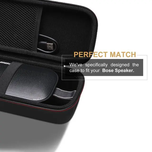 Alt view image 2 of 7 - LTGEM Case for Soundcore Motion 300 Wireless Bluetooth Speaker | Hard EVA Shell, Water-Resistant, Shock Protection, Scratch-Resistant Interior, Portable Travel Storage Case Only