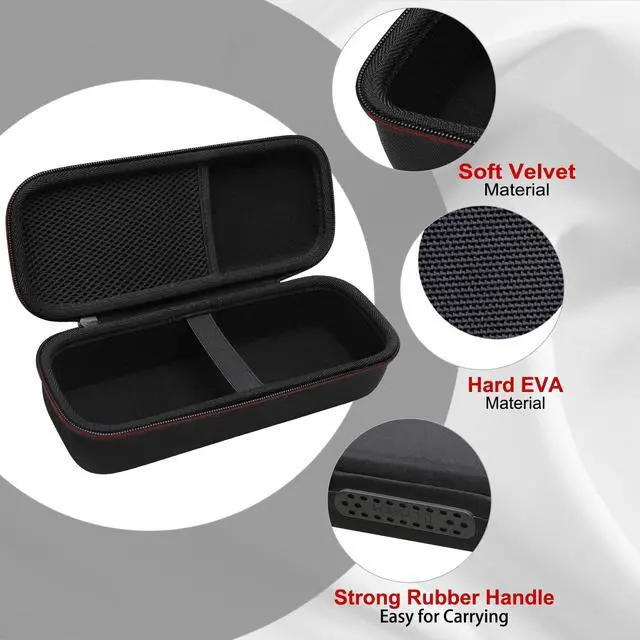 Alt view image 4 of 7 - LTGEM Case for Soundcore Motion 300 Wireless Bluetooth Speaker | Hard EVA Shell, Water-Resistant, Shock Protection, Scratch-Resistant Interior, Portable Travel Storage Case Only