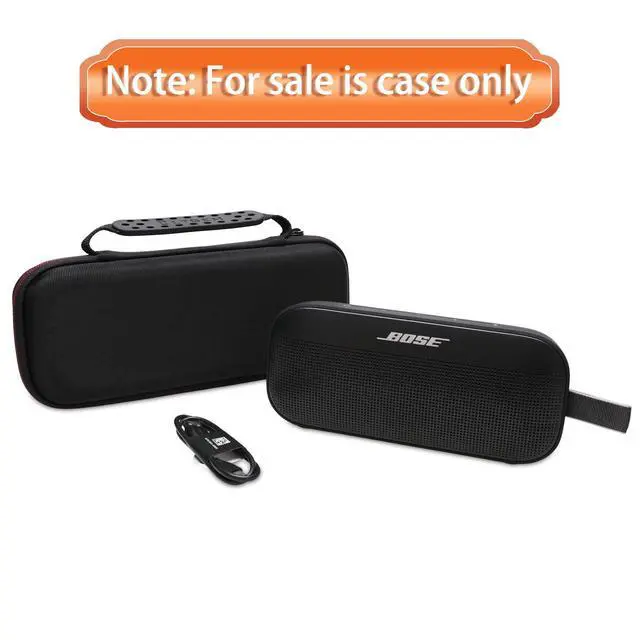 Alt view image 6 of 7 - LTGEM Case for Soundcore Motion 300 Wireless Bluetooth Speaker | Hard EVA Shell, Water-Resistant, Shock Protection, Scratch-Resistant Interior, Portable Travel Storage Case Only