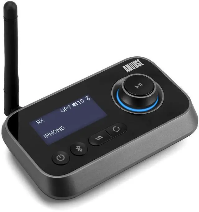 Main image of MR280 Bluetooth 5.0 Audio Transmitter Receiver | Dual Connection for TV Headphones and Hifi Speakers, Multipoint, Low Latency, Stereo, Volume Control, Optical RCA Jack 3.5mm
