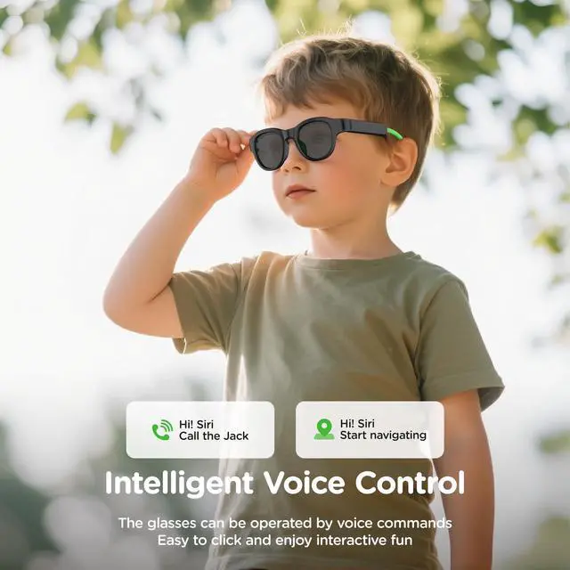 Alt view image 2 of 6 - Children's Smart Bluetooth Sunglasses