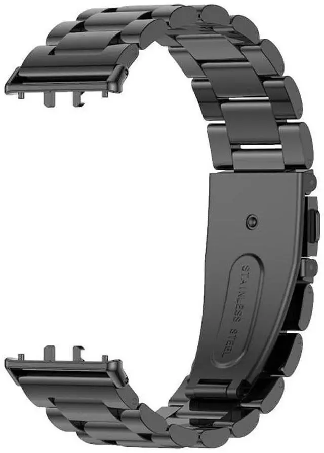 Alt view image 2 of 7 - Metal Strap for Samsung Galaxy Fit 3 Stainless Steel Bracelet Replacement Wristband
