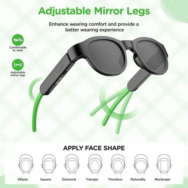 Alt view image 6 of 6 - Children's Smart Bluetooth Sunglasses