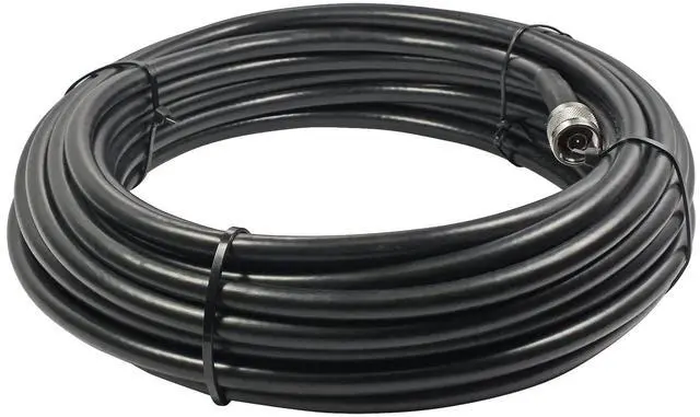 Main image of SC-400 Ultra Low-Loss Coax Cable with N-Male Connectors - 20' - Black