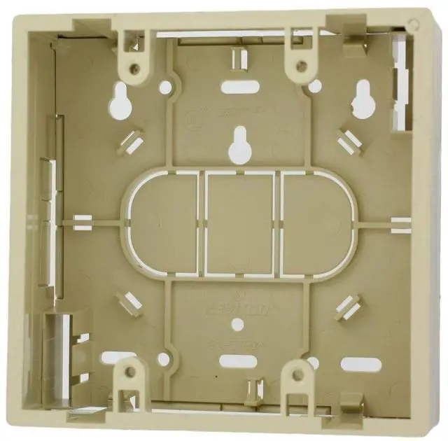 Main image of Surface Mount Backbox, Dual Gang, 1.89", 42777-2IA, Ivory