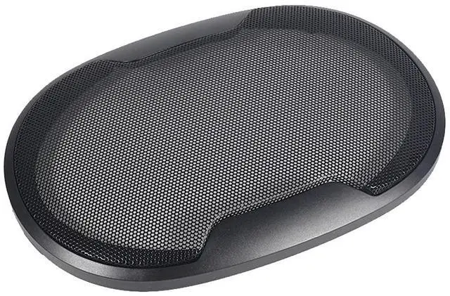 Alt view image 5 of 5 - 1Pair Universal Car Speaker Grille Metal Speaker Protective Cover Loudspeaker Accessories 6x9 Grille Speak