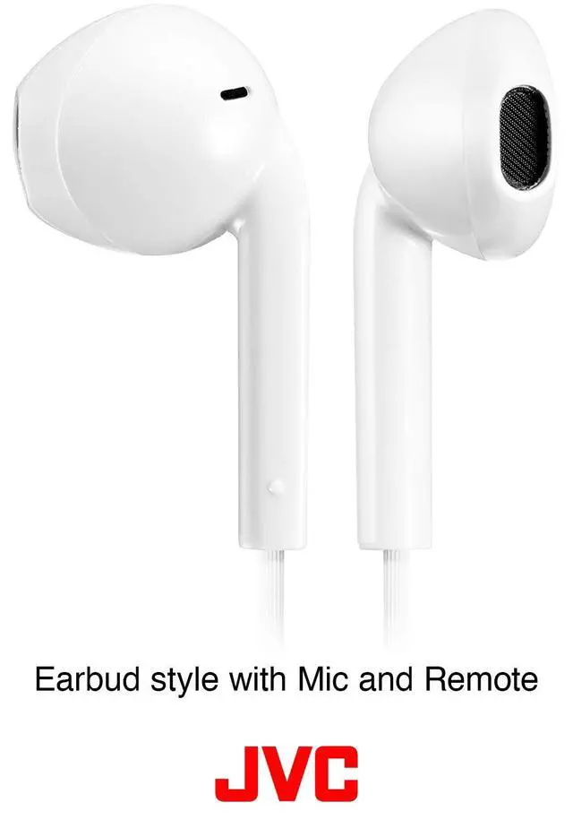 Alt view image 3 of 6 - HAF17MB Earbud Headphones with Mic and Remote - Black, Earbuds