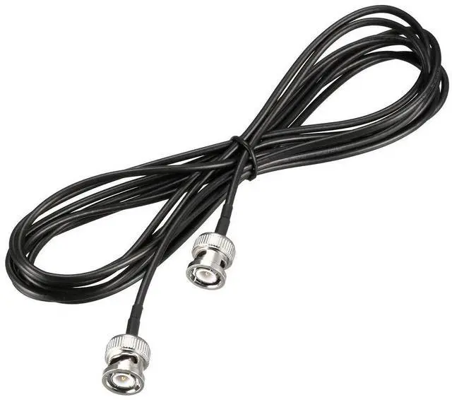 Main image of BNC Male to Male Coaxial Jumper Cable 50 ohm 10 feet RG174
