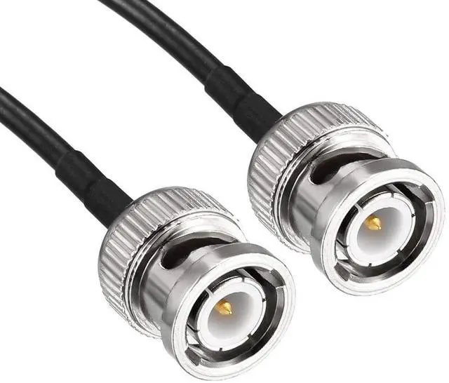 Alt view image 3 of 5 - BNC Male to Male Coaxial Jumper Cable 50 ohm 10 feet RG174