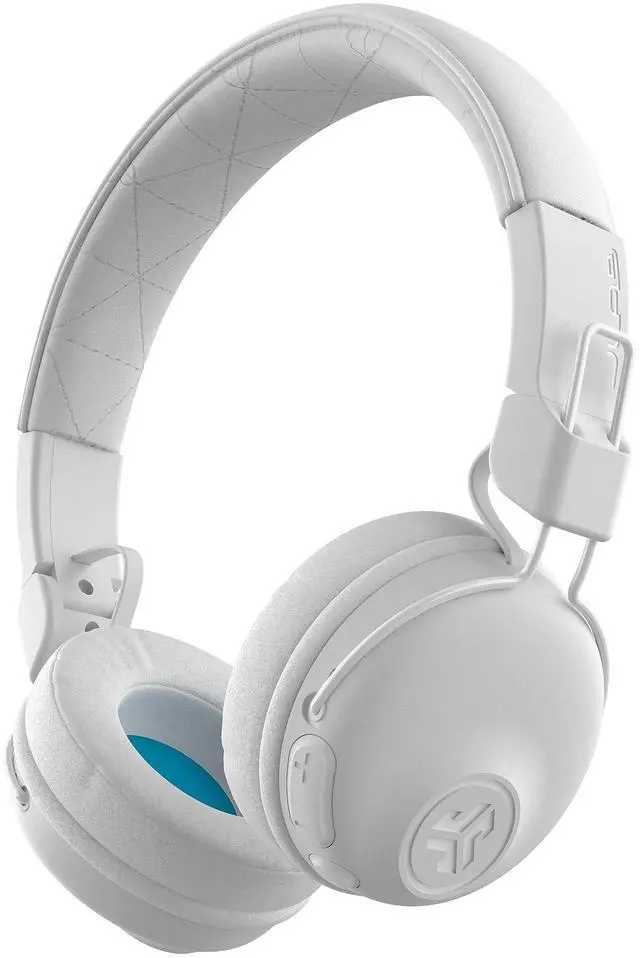 Main image of Studio Wireless On-Ear Headphones, White, 30+ Hour Bluetooth 5 Playtime, EQ3 Sound, Ultra-Plush Faux Leather & Cloud Foam Cushions, Track and Volume Controls