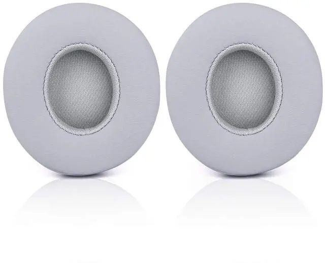 Alt view image 4 of 6 - Solo 2.0 Wired Replacement Earpads, Memory Foam Ear Cushion Cover for Beats Solo 2.0 Wired On Ear Headphones by Dr. Dre ONLY, (Does NOT FIT Solo 2.0/3.0 Wireless) (Grey)