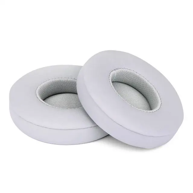 Alt view image 6 of 6 - Solo 2.0 Wired Replacement Earpads, Memory Foam Ear Cushion Cover for Beats Solo 2.0 Wired On Ear Headphones by Dr. Dre ONLY, (Does NOT FIT Solo 2.0/3.0 Wireless) (Grey)