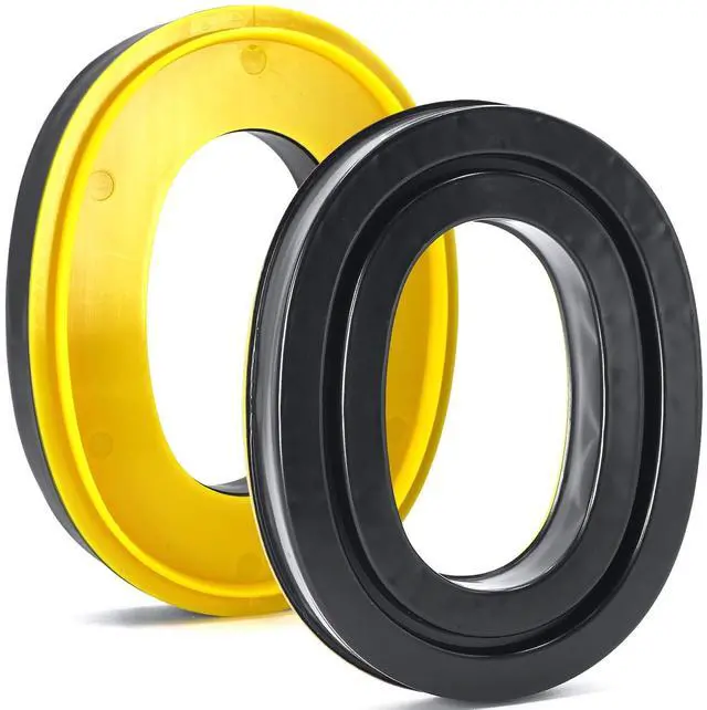 Main image of Silicone Gel Earpads for 3M WorkTunes(90543, 90544, 90542)-Yellow | Also for Peltor Sport(Tactical TAC 100/300/500, 90565, 90566, 97040, 97041, 97042)High-Density Noise Isolation Foam