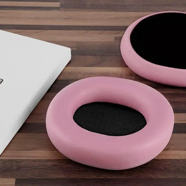 Alt view image 4 of 6 - NOVA Replacement Ear Pads Compatible with Audio Technica ATH-M50X, M50XBT, M50XBT2, M50x ENSO, M50, M40X, M30, M20, M10 Headphones, Repair Parts (Pink)