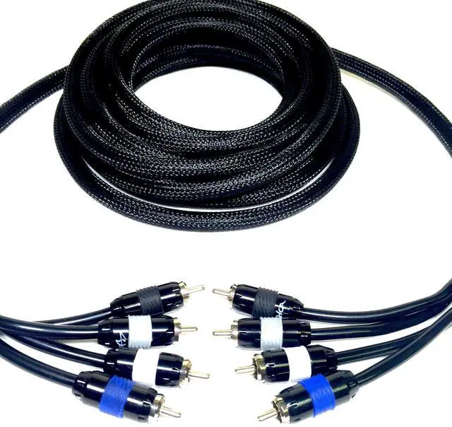 Main image of Premium 4-Channel RCA Cable - 12ft
