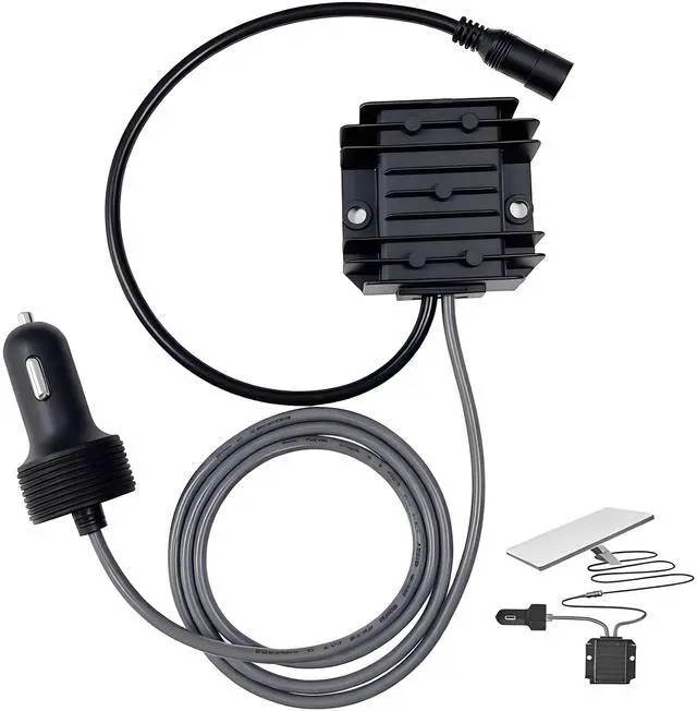 Main image of Starlink Mini 12V Car Adapter with Step-Up Converter | Cigarette lighter plug. 9-28V to 30V/3.5A output. 18AWG cable, IP68. For RV, Truck, Marine & Off-Grid. Surge protection